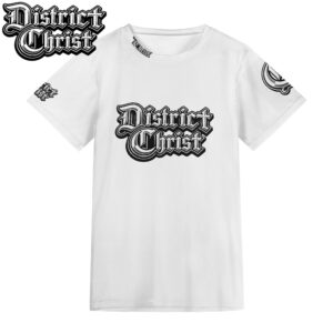 District Christ Short Sleeve T-Shirt with Eye-Catching Design