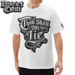 District Christ Thou Shall Not Lie Unisex Classic T-Shirt